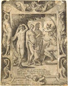 Il giudizio di Paride (dalla serie: Amori sdegni e gelosie di Giunone)